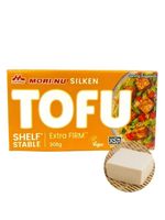 Tofu extra twarde silken z soji kostka firm wege wegan ori-nu morianga 307g