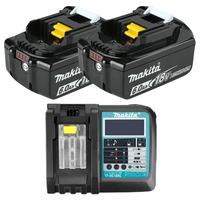 Ładowarka Makita DC18RC 2xbateria Makita 6.0Ah BL1860 szybkie ładowanie 3A
