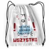 Plecak Dla Małgorzaty Sportowy Szkolny Worek Torba Z Nadrukiem Ze Zdjęciem