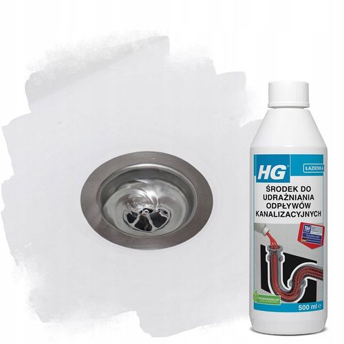 HG środek do udrażniania rur odpływów udrażniacz do rur profesjonalny 1l na Arena.pl