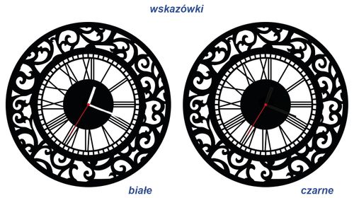 ZEGAR ŚCIENNY RETRO 58cm XXL 18.11 na Arena.pl