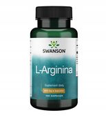 SWANSON L-ARGININE LIBIDO POTENCJA 500mg 100kap