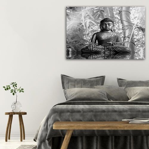 Deco Panel, Budda i bambusy 3 120x80 na Arena.pl