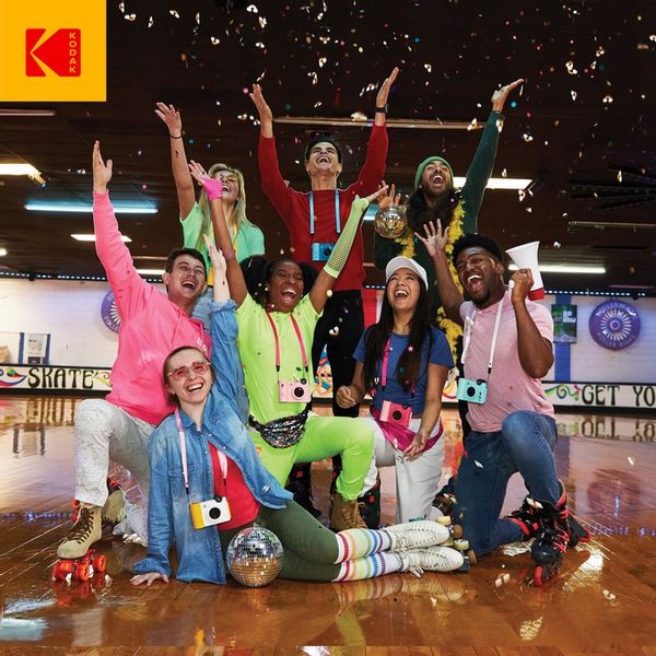 Aparat Cyfrowy Natychmiastowy Kodak SMILE+ Drukarka Bluetooth Telefon ZINK zdjęcie 3