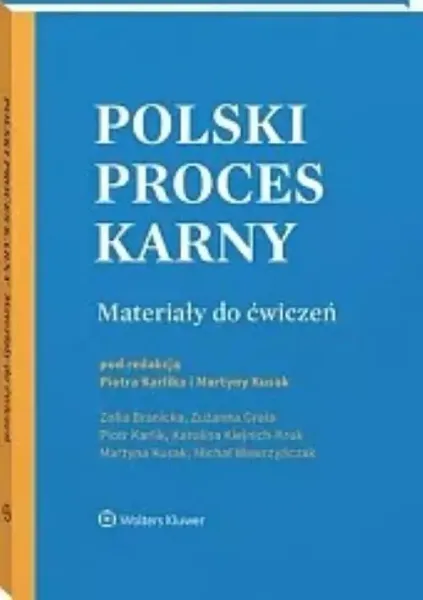 Polski proces karny. Materiały do ćwiczeń zdjęcie 1