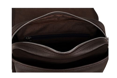 Brązowa torebka damska ze skóry licowej i zamszu Canaletto TD624s19-348 na Arena.pl