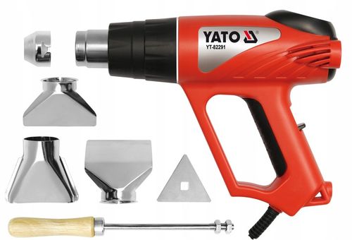 YATO OPALARKA ELEKTRYCZNA 2000W 350/550°C AKCESORIA WALIZKA na Arena.pl