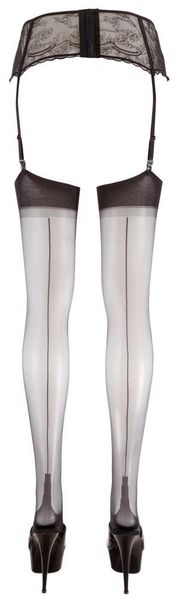 Stockings With Seam Black 4 zdjęcie 6