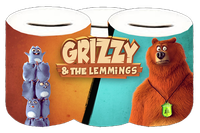 Skarbonka Ceramiczna Grizzy i Lemingi