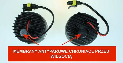 ŚWIATŁA DO JAZDY DZIENNEJ LED DZIENNE OKRĄGŁE DRL 510 HP AMIO 12V / 24V +GR na Arena.pl