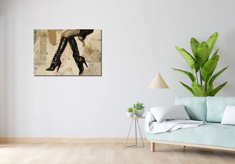 Obraz 90x60cm Krocząc Przez Miasto zdjęcie 2