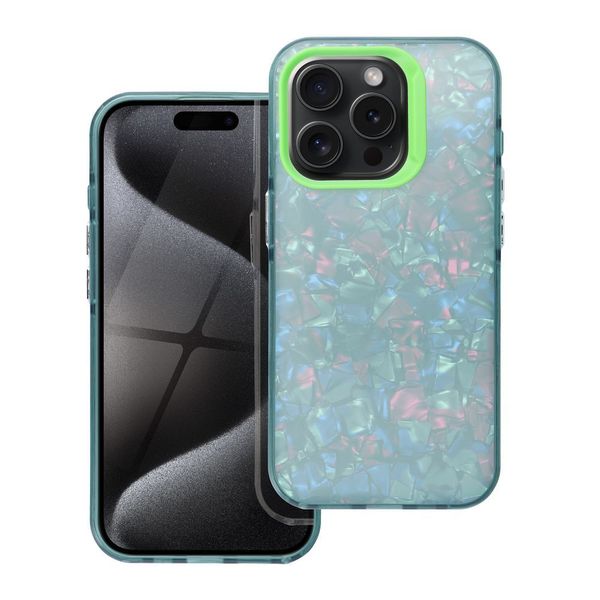 Futerał TUTTI FRUTTI do IPHONE 16 PLUS zielony zdjęcie 1