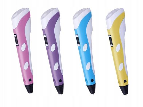 ZESTAW DŁUGOPIS 3D DLA DZIECI DRUKARKA + 110 METRÓW WKŁADU FILAMENTU GRATIS na Arena.pl