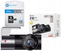 Wideo-rejestrator auto kamera Xblitz Z10 slim DVR FullHD WiFi +microSD 64GB
