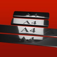 Listwa progowa AUDI A4 B6 Stal nierdzewna 304 połysk 4szt