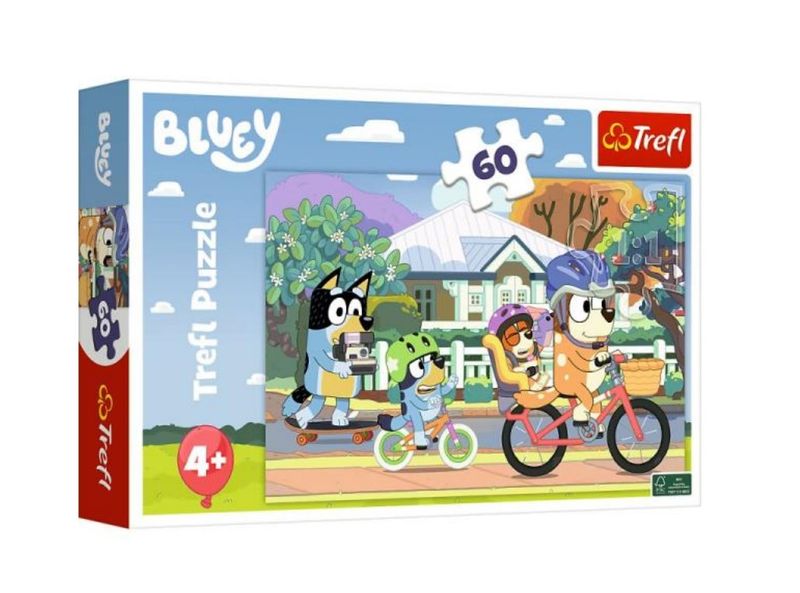 Puzzle 60 Wesoła Bluey 17384 zdjęcie 1