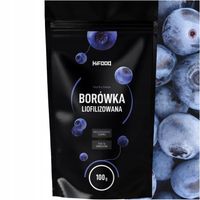 BORÓWKA Amerykańska CAŁA 100g Borówki Liofilizowana HiFOOD