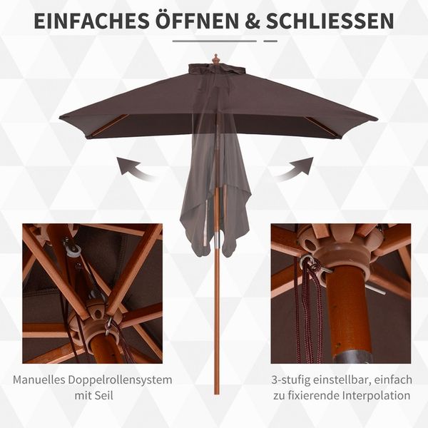 Sonnenschirm Kaffee zdjęcie 8