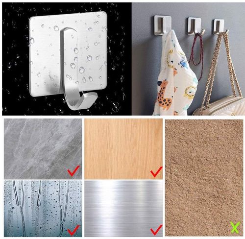 Haczyki Samoprzylepne 45X45 Mm Wieszaki Na Ręcznik na Arena.pl