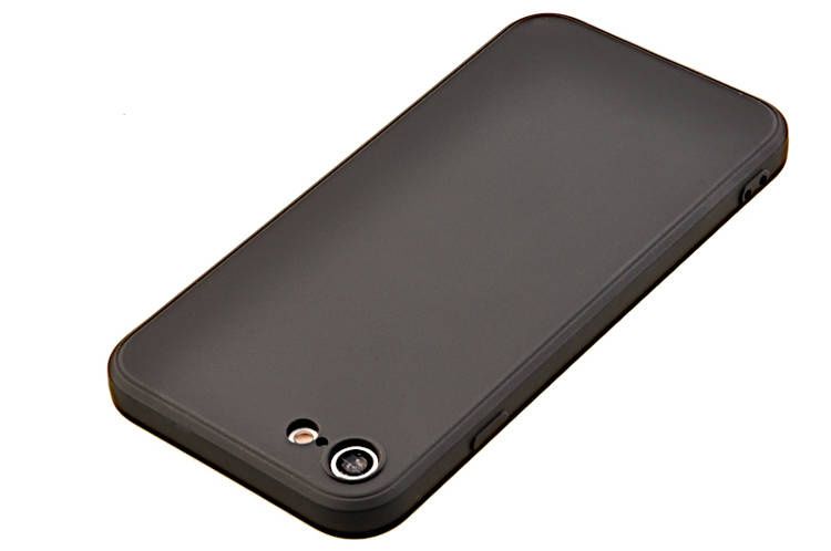 Etui silikonowe Tint do Apple iPhone 7 / 8 / SE 2020 / SE 2022 czarny zdjęcie 2
