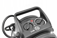 NAGRZEWNICA ELEKTRYCZNA CERAMICZNA 2 KW TERMOWENTYLATOR FARELKA TERMOSTAT