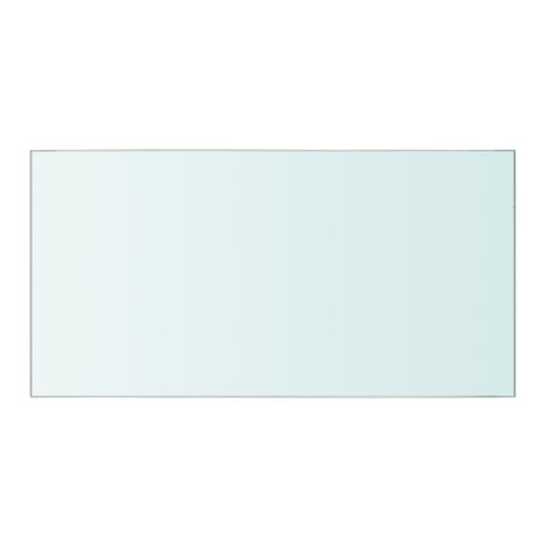 Szklany, bezbarwny panel, 40x20 cm na Arena.pl