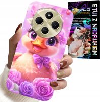 ETUI DO XIAOMI REDMI 14C 4G - SŁODKA KACZUCHA, KACZKA NA RÓŻOWYM TLE