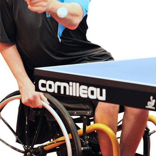 Stół tenisowy Competition 740 ITTF Cornilleau niebieski zdjęcie 5