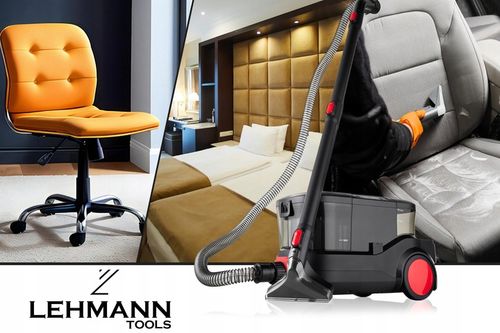 ODKURZACZ PIORĄCY DO DYWANÓW SSAWKA TAPICERKI PROFESJONALNY LEHMANN 2000W na Arena.pl