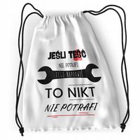 Plecak Dla Teścia Sportowy Szkolny Worek Torba Z Nadrukiem Ze Zdjęciem