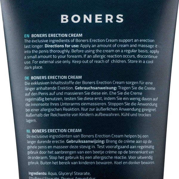 Boners - Erection Cream 100 Ml zdjęcie 4