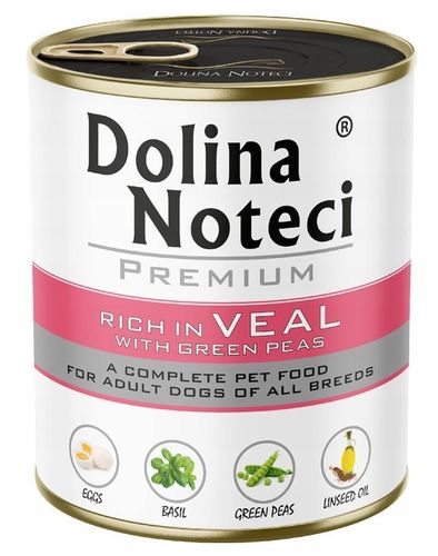 Mokra karma dla psa Dolina Noteci Premium MIX smaków 12x800g na Arena.pl