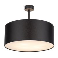 Minimalistyczna lampa sufitowa Rondo 4246 TK Lighting z tkaniny czarna