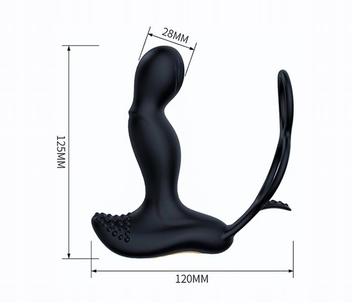 MASAŻER PROSTATY WIBRATOR STYMULATOR KOREK ANALNY zdjęcie 3