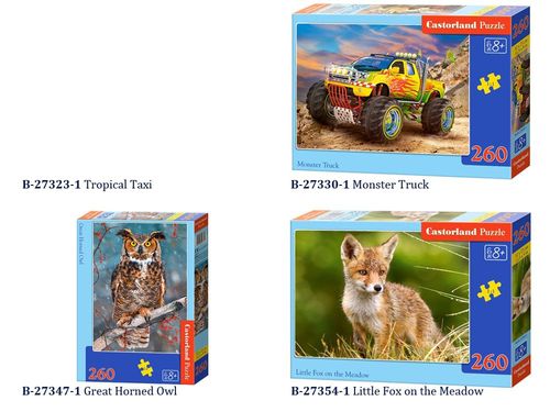 Castorland piękne Puzzle 260 elem. CLASSIC CA0009 na Arena.pl