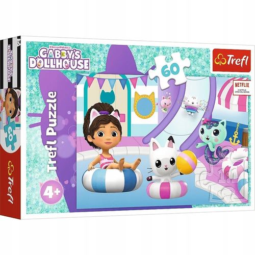 puzzle 60 gabbi na basenie 17393 na Arena.pl