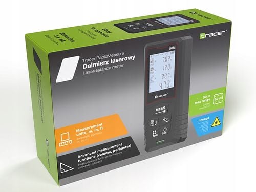 Dalmierz laserowy TRACER RapidMeasure Czarny na Arena.pl