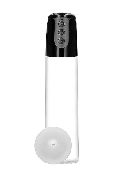 Automatic Cyber Pump With Masturbation Sleeve - Transparent zdjęcie 1