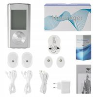 ELEKTROSTYMULATOR mięśni TENS EMS masażer 8 trybów Model 2024 Prosta obsług