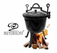 Kociołek żeliwny EMALIOWANY Meyerhoff MARMUREK 8L