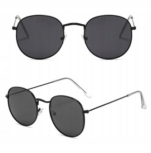 Czarne Okulary Przeciwsłoneczne LENONKI Unisex UV na Arena.pl