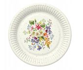 talerzyki papierowe daisy 227mm 8szt kwiaty 035401
