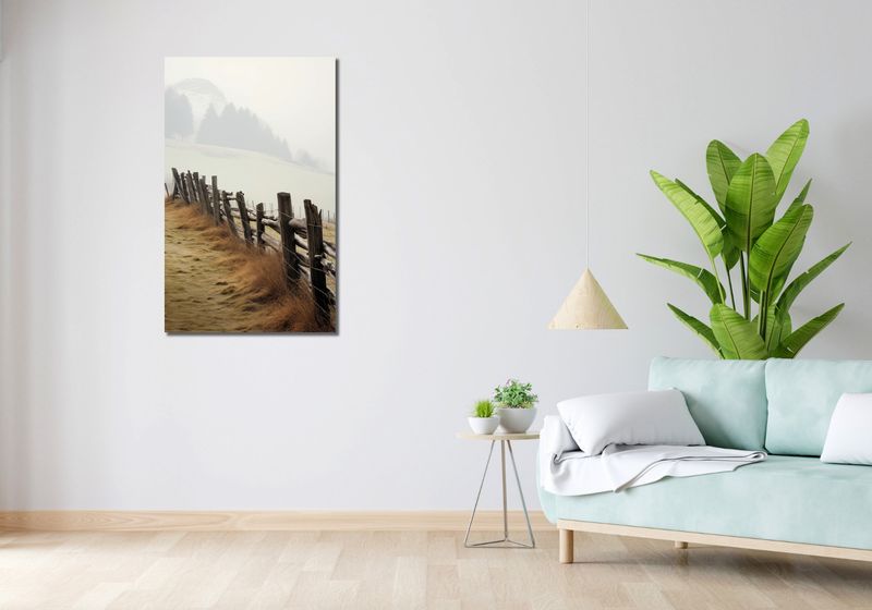 Obraz 60x100cm Spowity Mgłą zdjęcie 2