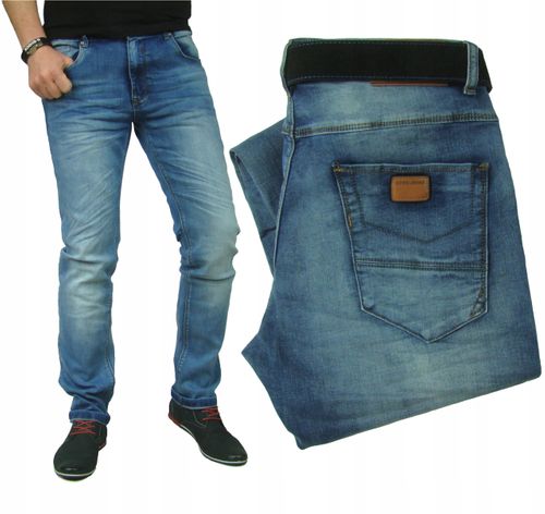 Spodnie regular fit pas 96cm RDS 35/34 -1868 na Arena.pl