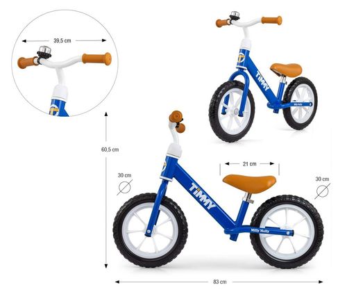 Milly Mally Rowerek Biegowy Timmy Navy na Arena.pl