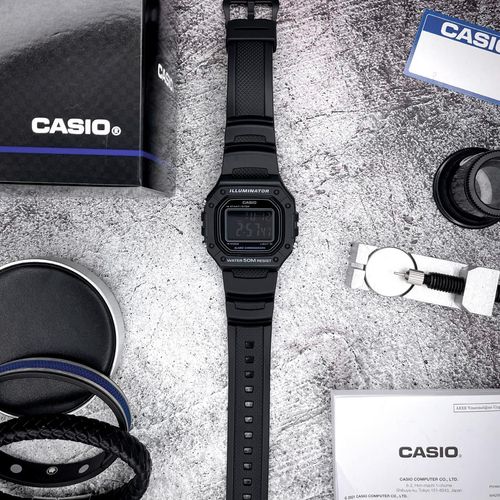 ZEGAREK MĘSKI CASIO W-218H-1B + BOX na Arena.pl