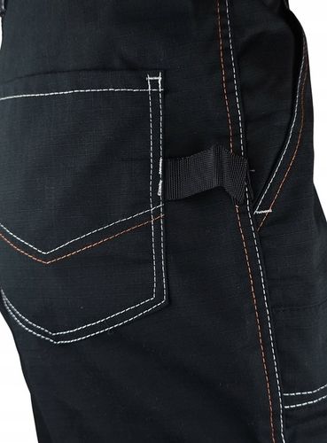 Spodnie ROBOCZE męskie BHP MOCNE ochronne WZMACNIANE RIP-STOP na rozdarcia na Arena.pl