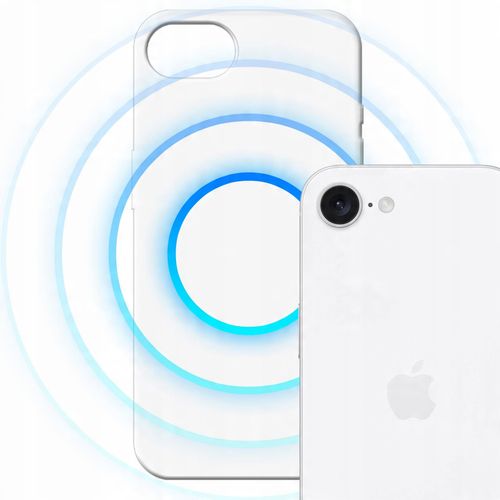 Białe etui z MagSafe case na tył do Apple iPhone 16E 3mk HARDY MagSilicone na Arena.pl