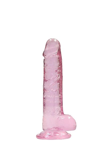7"" / 18 cm Realistic Dildo With Balls - Pink zdjęcie 4