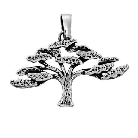 SREBRNY WISIOREK DRZEWO DRZEWKO SREBRO PRÓBY 925 zdjęcie 1